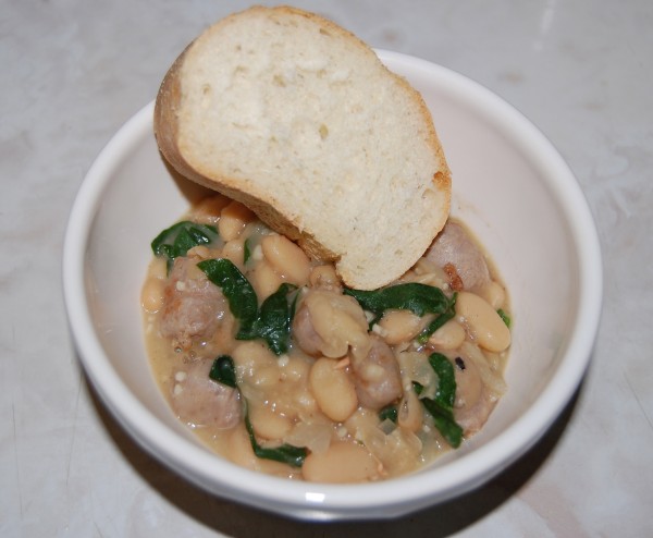 Sausage and White Bean Stew 1