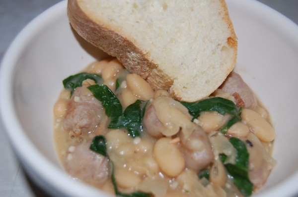 Sausage and White Bean Stew 3