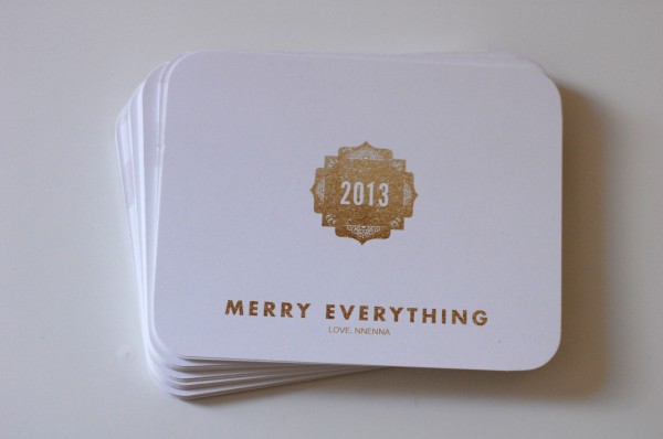 zazzle merry everything holiday cards