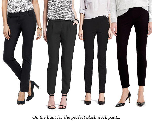 skinny black pants for work - Pi Pants