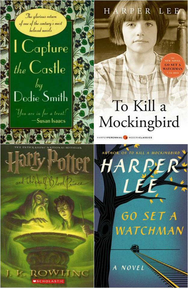 book reviews, what i read, to kill a mockingbird review, go set a watchman review, i capture the castle review