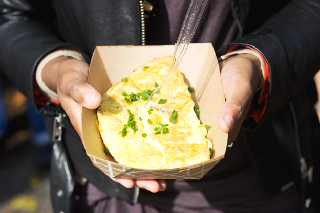 chicago, chicago photo diary, green city market, omelette