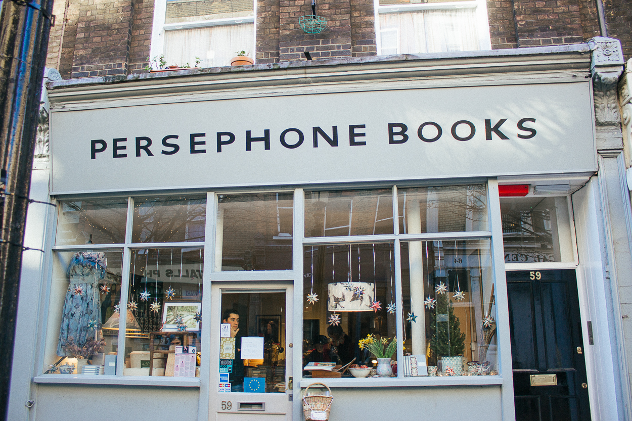 london bookstores, london book stores, persephone books, persephone book store