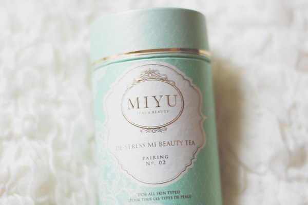 miyu beauty, miyu de-stress mi, miyu teas & beauty, miyu set, miyu beauty anthropologie, miyu tea